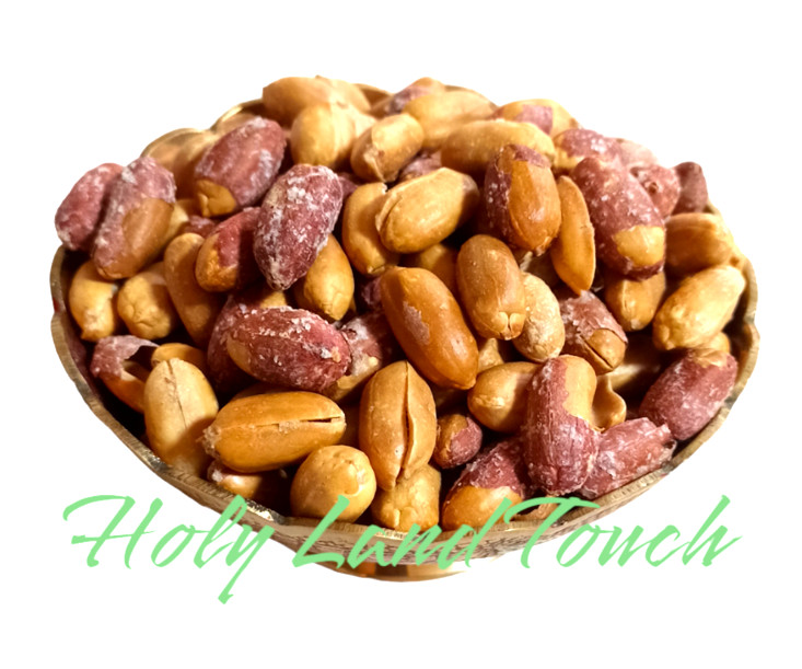 Roasted Sudanese Pistachios Nuts Salted and Freshly Hand Made in Holy Land