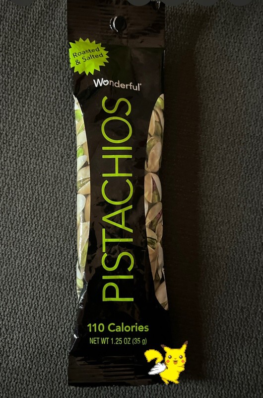 Wonderful Pistachios In-Shell Roasted & Salted Nuts 1.25 Ounce Bag