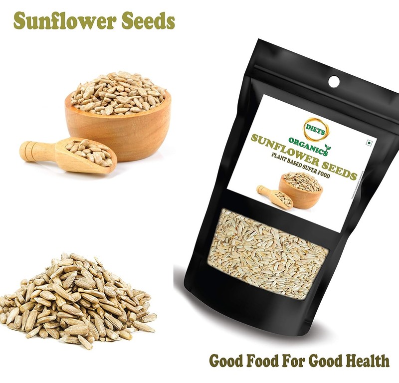 Diets Organics Raw Sunflower Seeds 1kg gallery