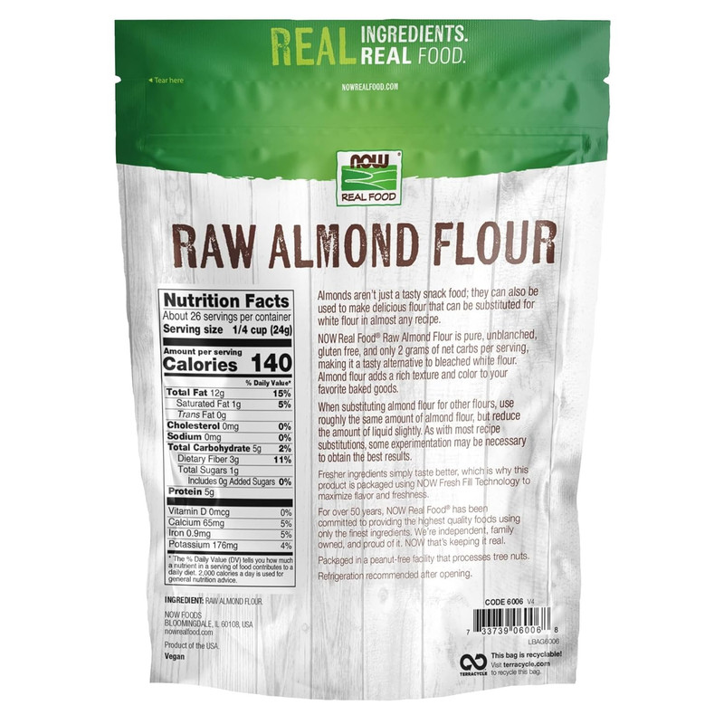 , Almond Flour with Essential Fatty Acids, 5 G Carbs per Serving, 22-Ounce (Pack gallery