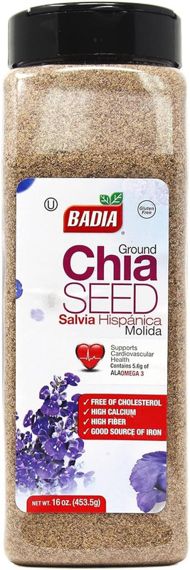 Ground Chia Seeds, 16 Oz – Superfood for Smoothies, Baking & Cooking – Source of gallery