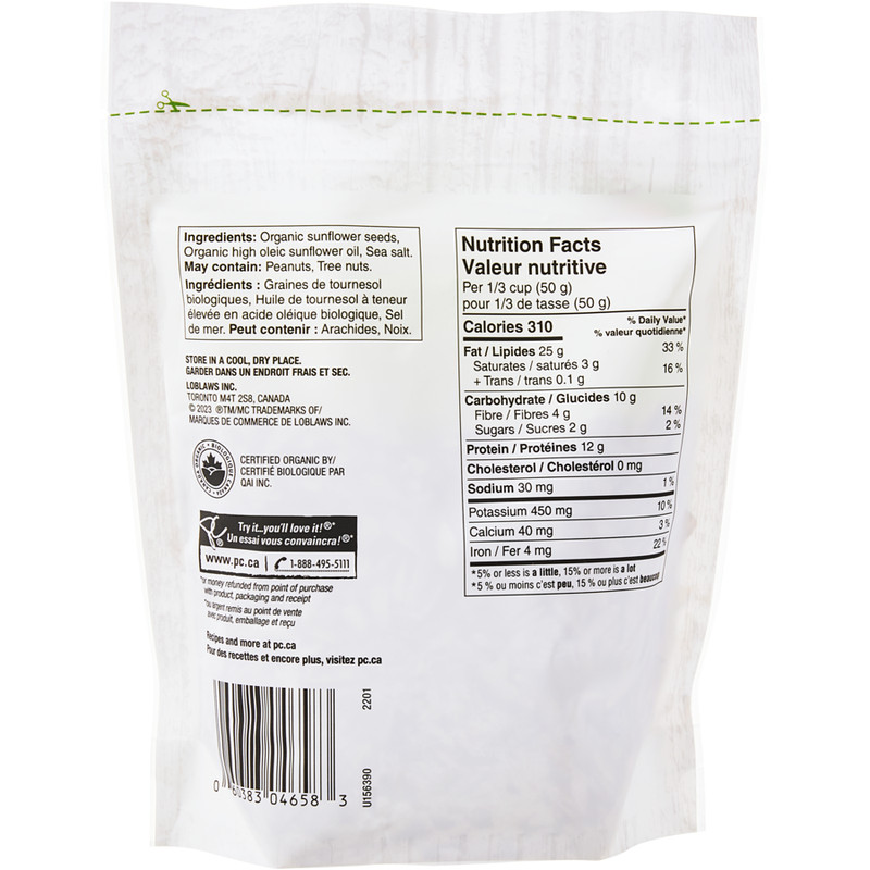 2-Pack PC Organics Dry-Roasted Salted Sunflower Seeds gallery
