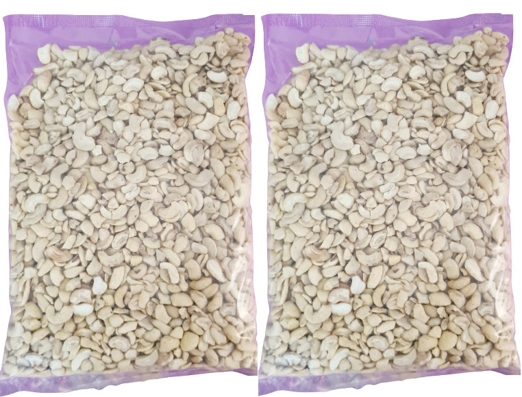 2 kg Cashew Pieces Broken Very Good Quality White