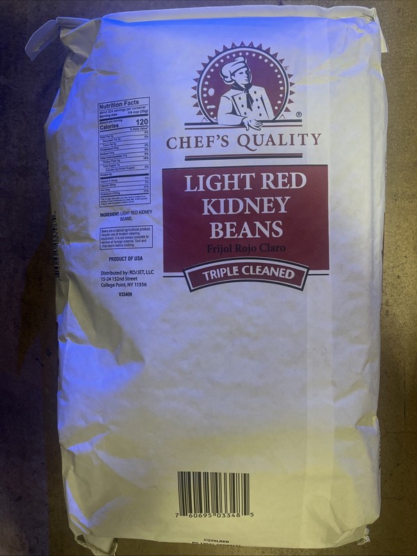 25 Lbs Chef’s Quality Light Red Kidney Beans New Triple Cleaned gallery