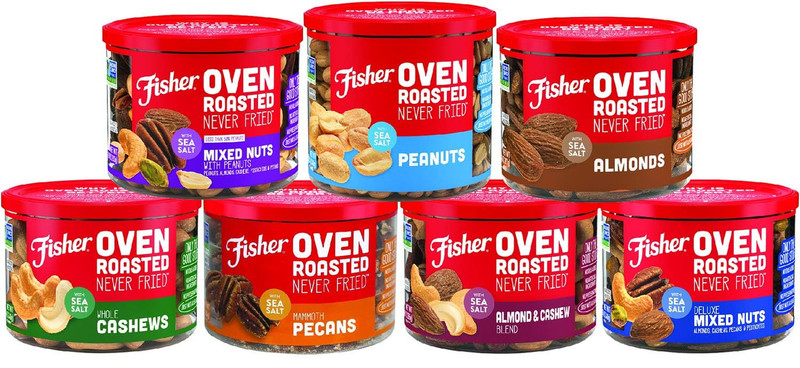 Fisher Snack Oven Roasted Never Fried, 10 Ounces, Non-Gmo, Made with Sea Salt, M gallery