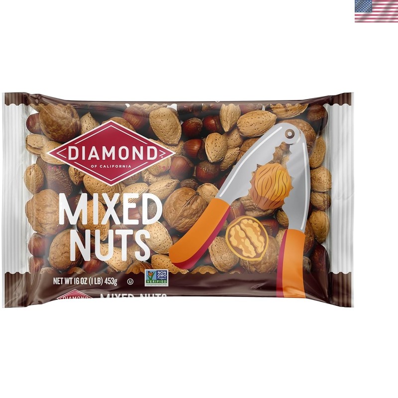 In-Shell Mixed Nuts, 16.0 oz. Bag