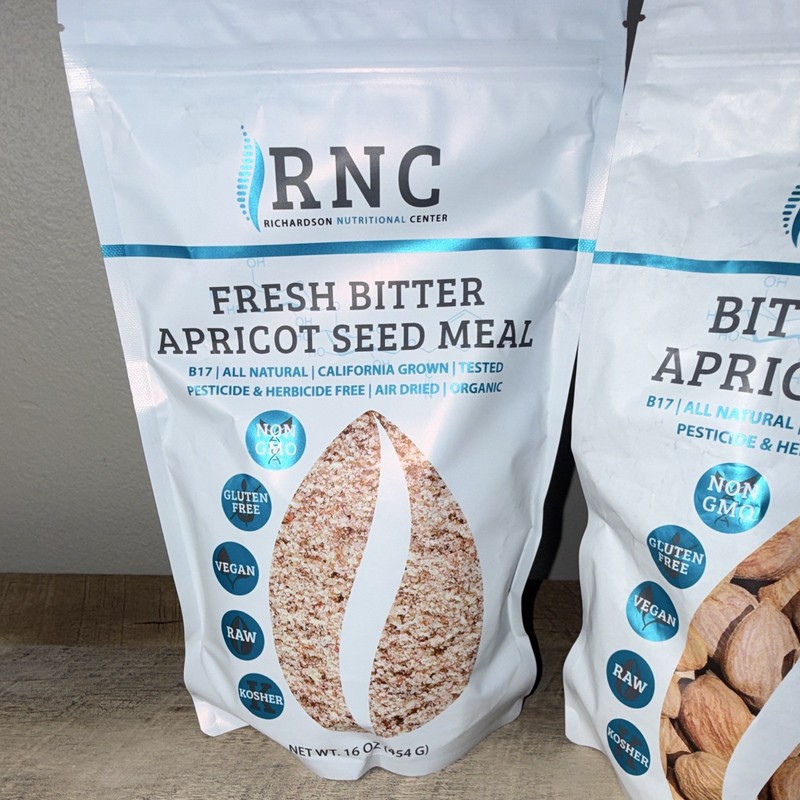RNC Bitter Raw Apricot Seeds Whole 16 oz (454 g) Non-GMO Vegan Kosher gallery