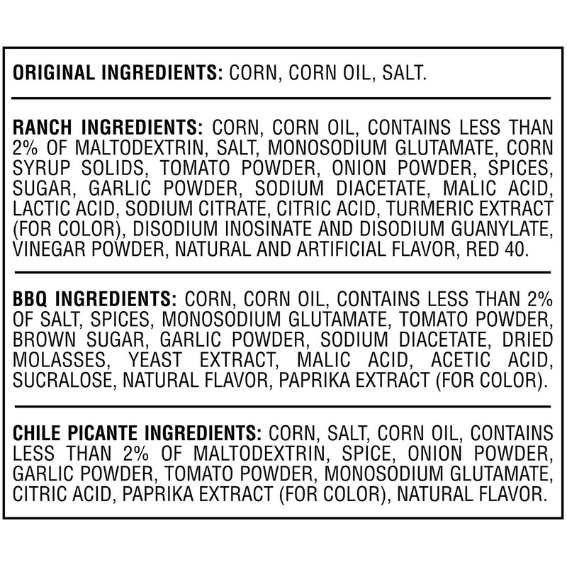 Corn Nuts Crunchy Corn Snacks Variety Pack, 1.7 oz., 24 Pack – Assorted Flavors gallery