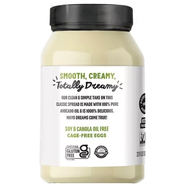 2 Jars Chosen Foods Mayo Real Mayonnaise With Avocado Oil 32 oz Each gallery