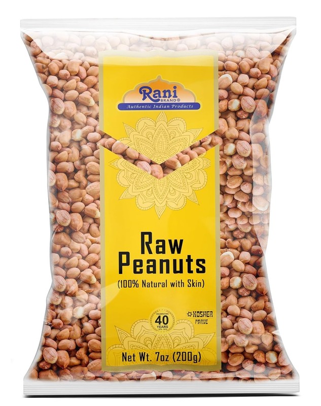 Nutritious Raw Whole Peanuts 7oz - Ideal for Cooking & Snacking gallery