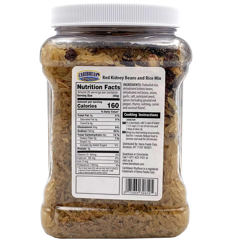 Red Kidney Beans Rice Mix, 1.4 Lb. gallery
