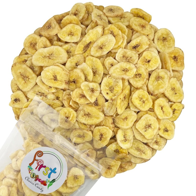 FirstChoiceCandy Sweetened Banana Chips, Crunchy Banana Chips