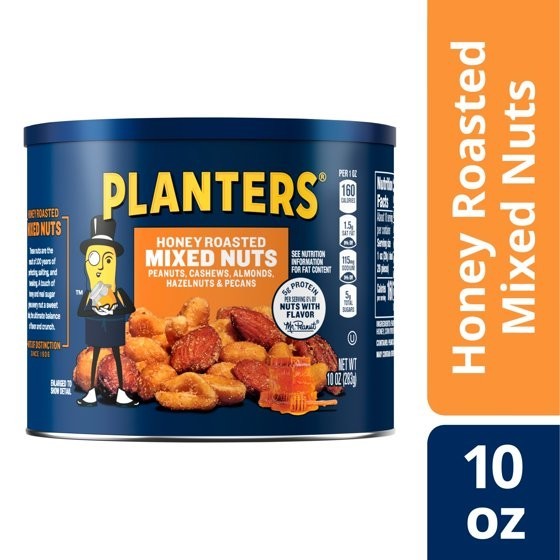 Planters Honey Roasted Mixed Nuts 10oz Sweet & Salty Snack gallery