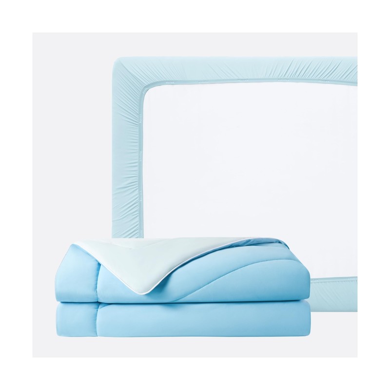 REST Save $146 on Evercool Comforter + Cooling Fitted Sheet Value Bundle - in...