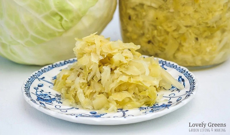100% HOMEMADE Organic Sauerkraut Fermented/Full of Vitamin C /100% NATURAL 32oz gallery