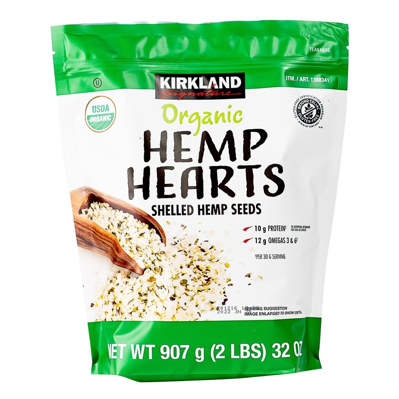 Kirkland Signature Organic Hemp Hearts, 32 oz / 2 lbs