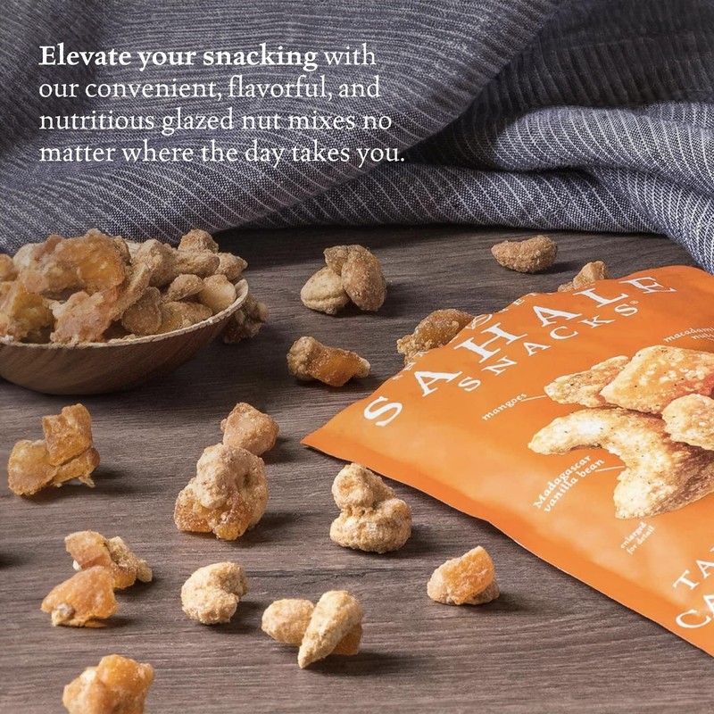 Sahale Snacks Tangerine Vanilla Cashew-Macadamia Glazed Mix, 4 oz Pouches (6 ... gallery