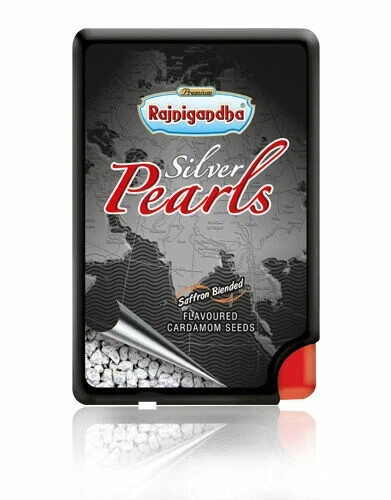 Rajnigandha Silver Pearls Mouth Freshener Cardamom Seed Elaichi Mouth Freshner gallery