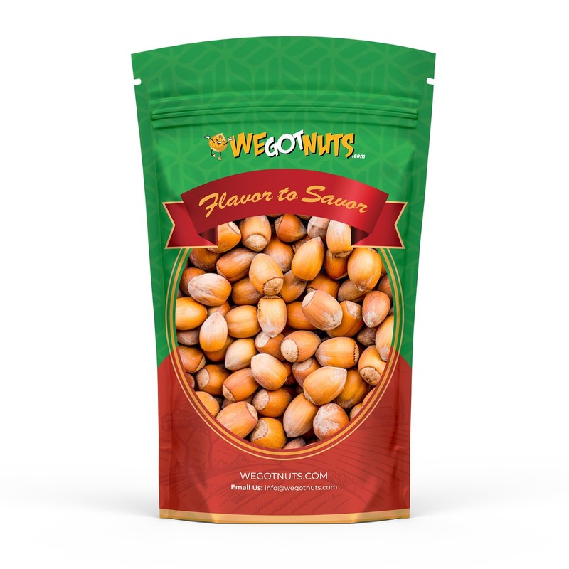 Hazelnuts (Filberts) In Shell, Raw – We Got Nuts (4LBS.)