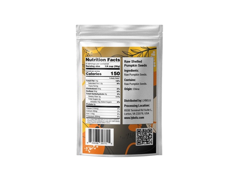 Raw Shelled Pumpkin Seeds – 4oz gallery