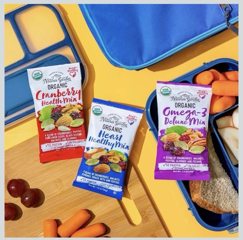 Organic Trail Mix Snack Packs 24 ct 1.2 oz Healthy Nuts & Fruit Bulk gallery