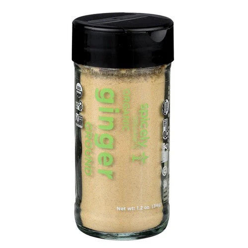 Spicely Organics, Organic Ginger Ground, 1.2 Oz (Case Of 3)