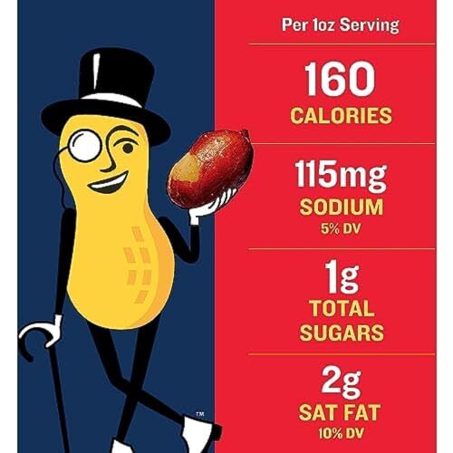 Planters Redskin Spanish Peanuts 6 ct Pack 12.5 oz Canisters gallery