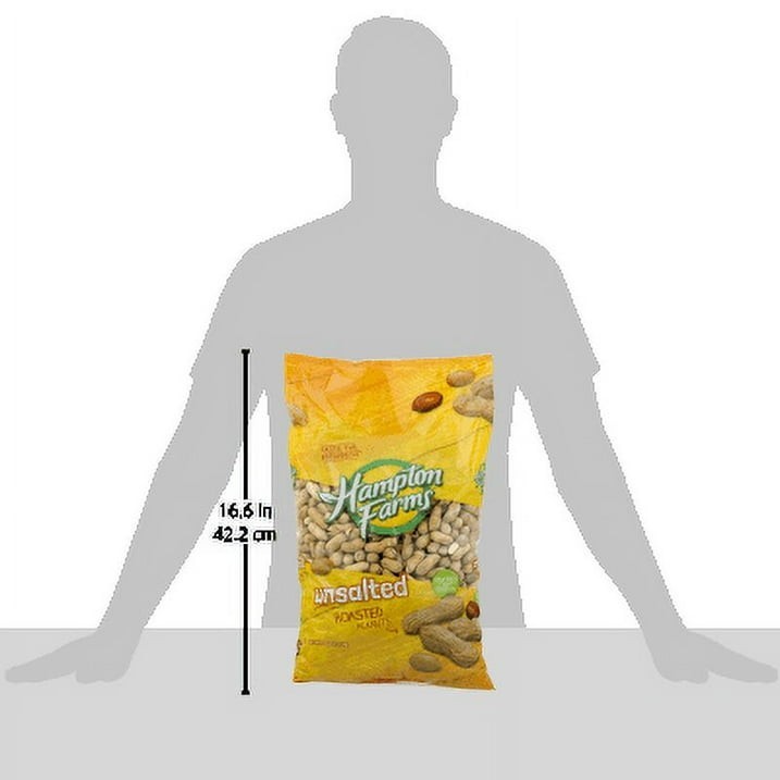 6-pack Hampton Farms Unsalted In-Shell Peanuts (5 lbs.) gallery