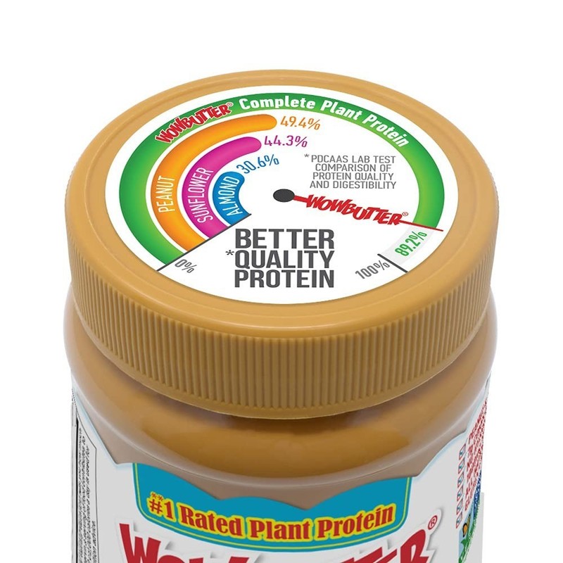 Wowbutter Natural Peanut Free Creamy 1.1lb Jar gallery