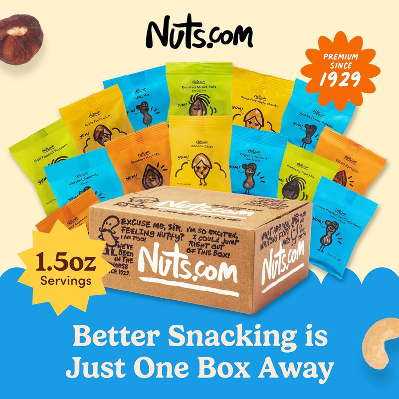- Nuts and Dried Fruits Snack Box – Gourmet Mix Assortment for Festive Gifts – P gallery