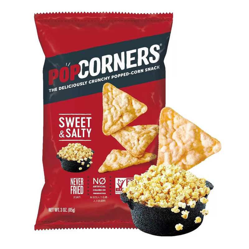 [Popcorners] Sweet & Salty Kettle Corn Style Flavoured Popped-Corn Chip 567g gallery