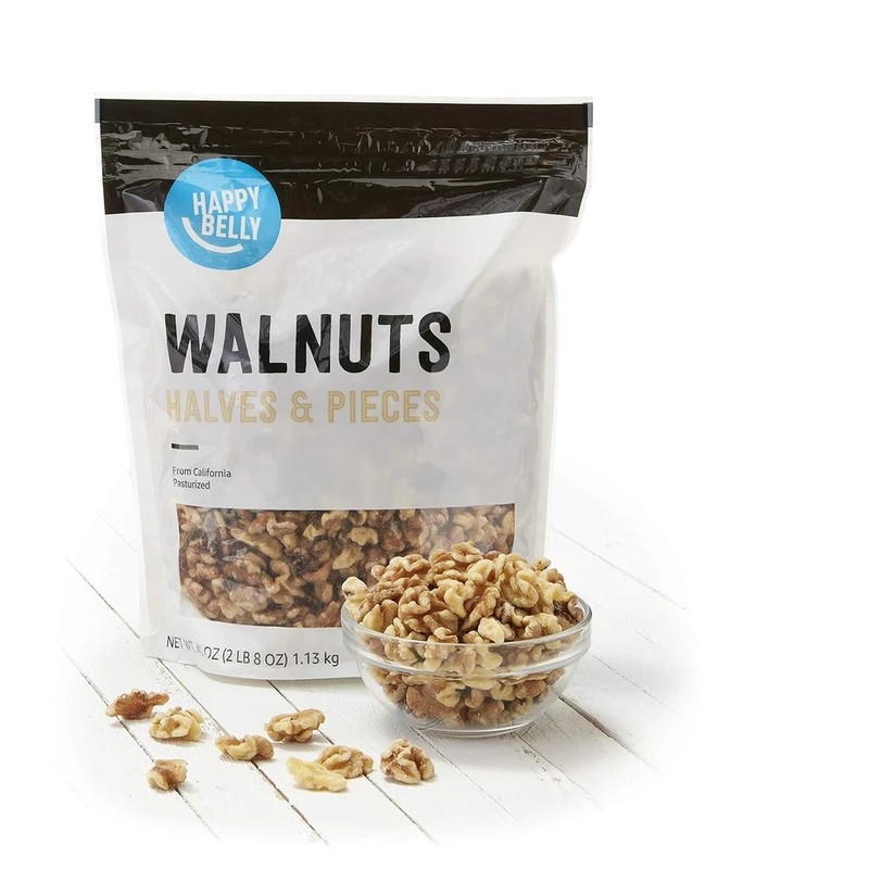 Amazon Brand - California Walnuts Halves and Pieces, 40 Ounce gallery