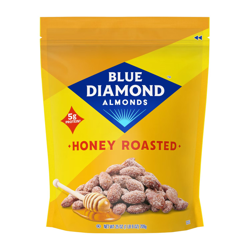 Blue Diamond 25oz Honey Roasted Bag gallery