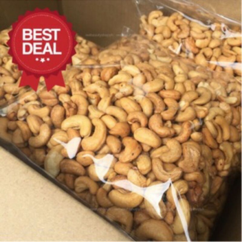 Cashew Nuts whole Fresh taste AAA premium quality Ceylon natural pure best 1 kg.