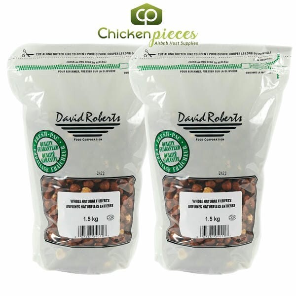 David Roberts Nut Filbert Whole Natural 1.5Kg/3.31LBS gallery