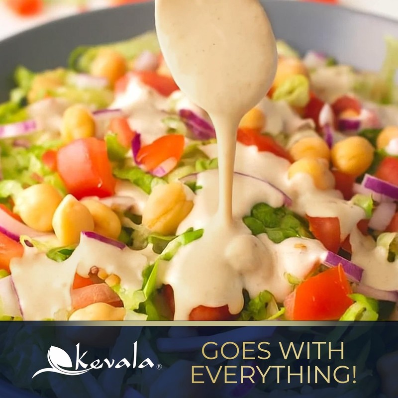 Kevala Organic Sesame Tahini USDA Organic, Non‑GMO Project Verified & Kosher 8Lb gallery