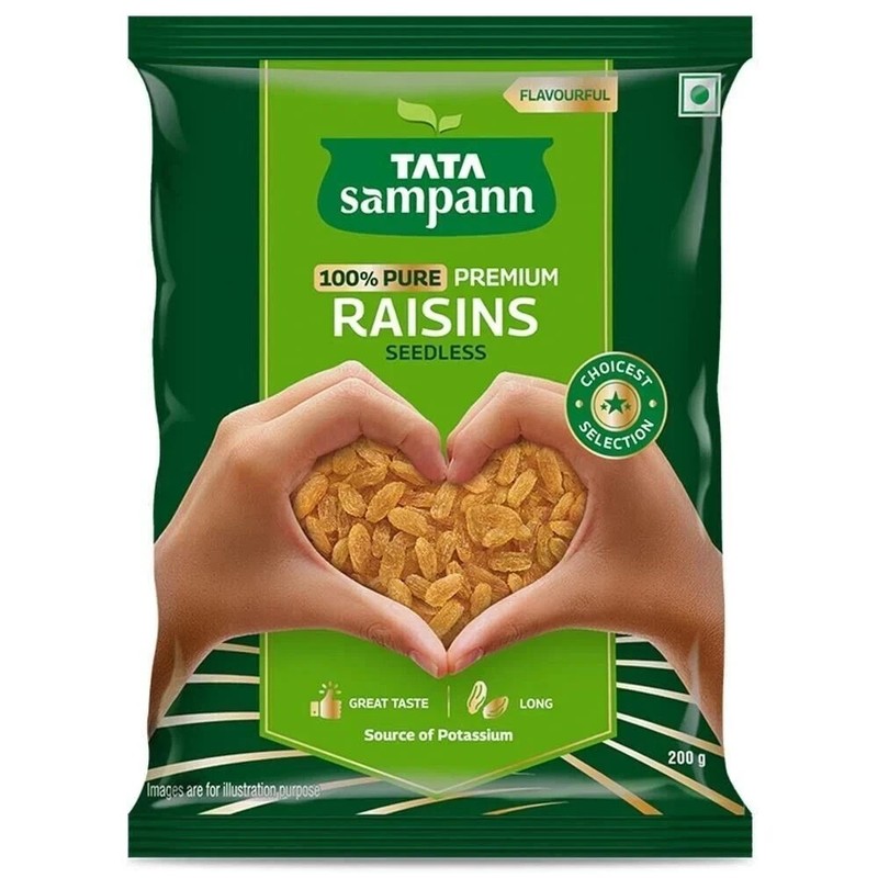 Tata Sampann Raisins Seedless, 200g gallery