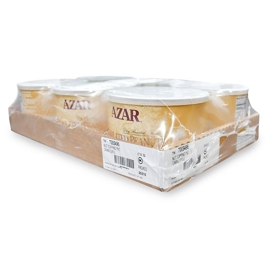 Azar Dry Roasted Unsalted Chopped Peanuts, 2.5 Pounds, 6 Per Case gallery
