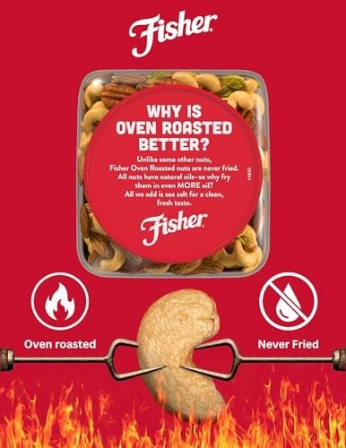 Deluxe Mixed Nuts 24oz - Oven Roasted, No Oil, Gluten Free, Healthy Snack Mix, A gallery