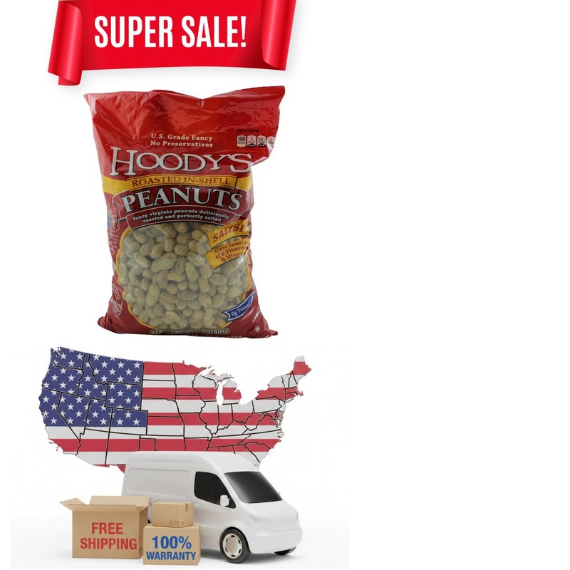 5 LB Salted In-Shell Peanuts – Perfect for Casual or Elegant Gatherings