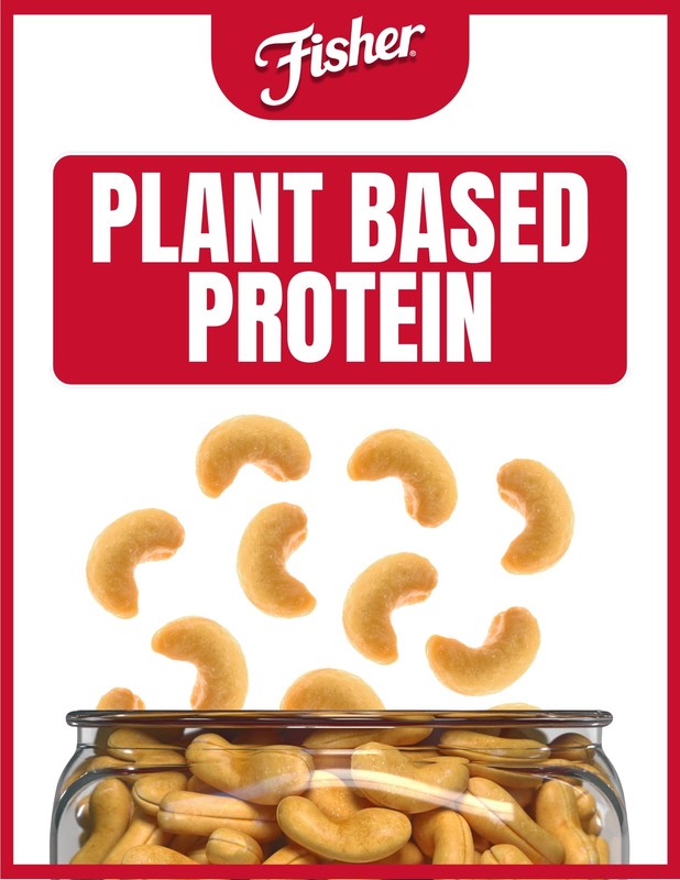 Fisher Snack Premium Whole Cashews, 24 Ounces, Roasted with Sea Salt, No Arti... gallery