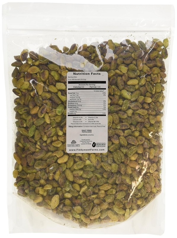 California Grown 2lb Unsalted Pistachio Kernels - Perfect Healthy Treat gallery