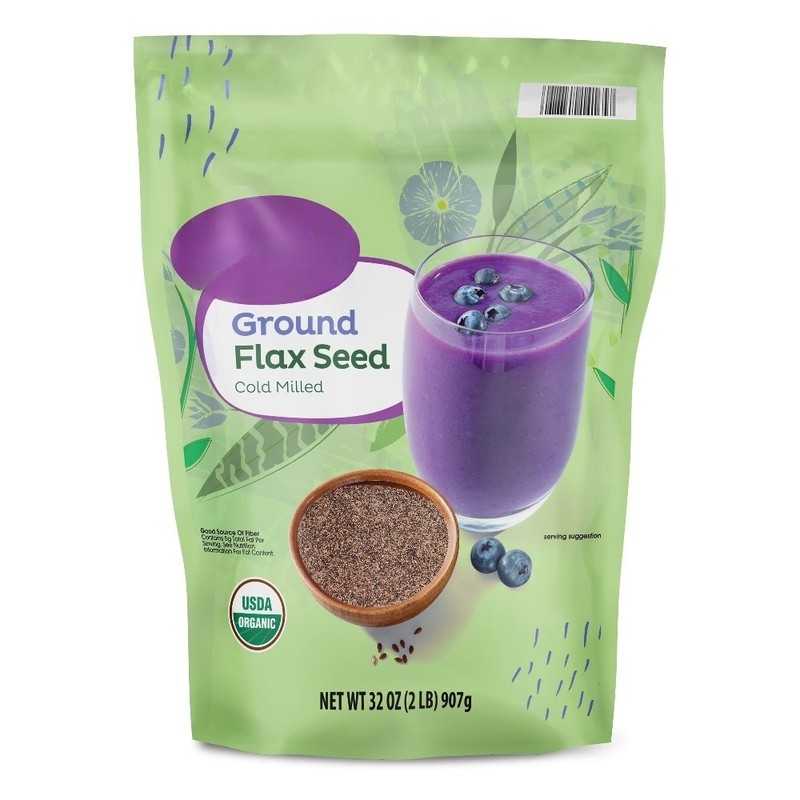 Organic Ground Flax Seed, 32 oz