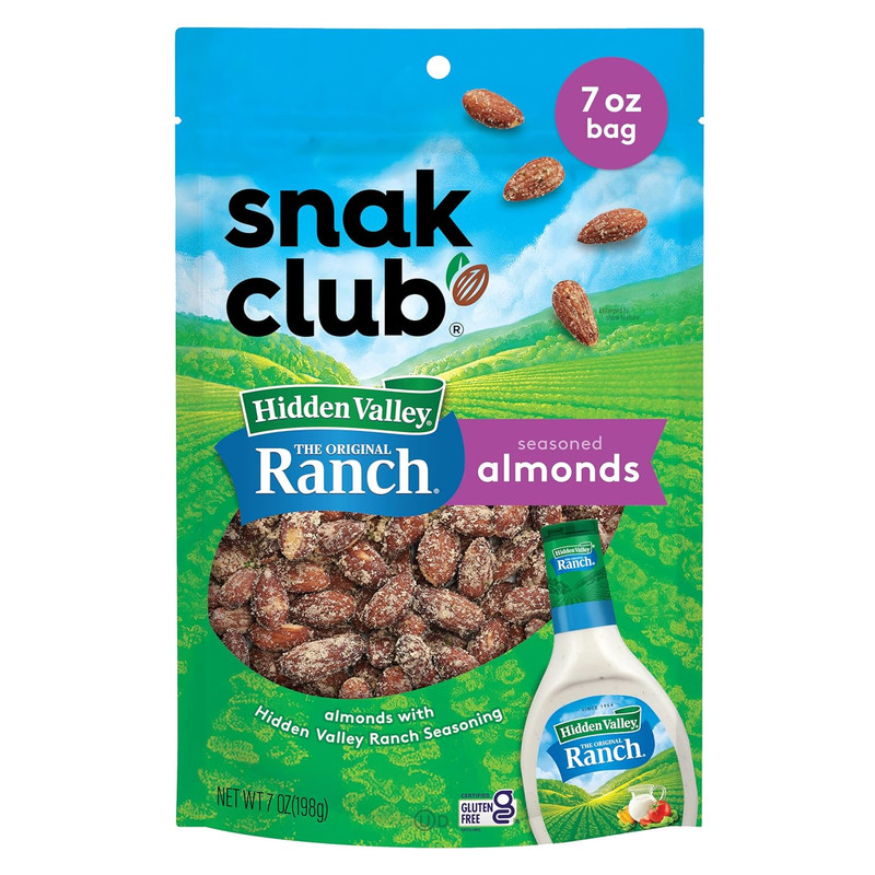 Almonds with Hidden Valley Ranch Seasoning, Roasted Almonds, Gluten-Free and Kos gallery