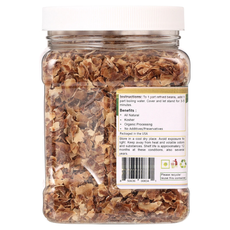 Dehydrated Refried Beans Mix Non-GMO Organic Pinto Beans Quart Jar Easy Prep gallery