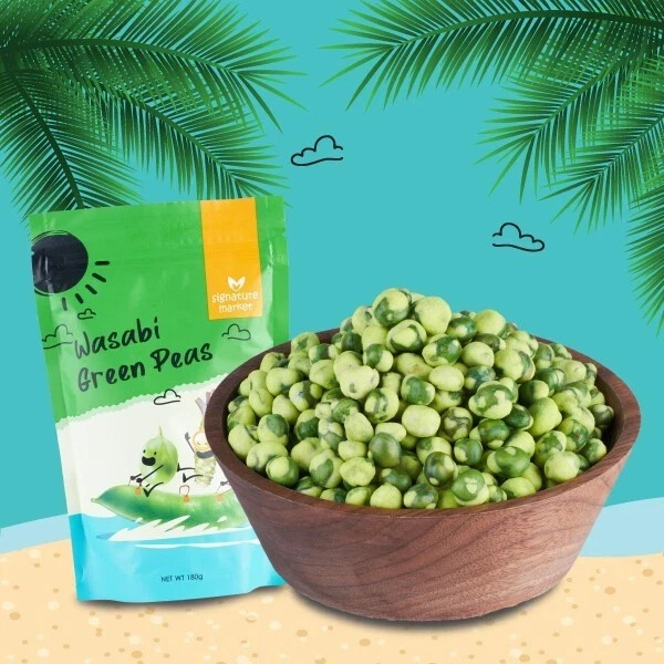 Signature Market Wasabi Green Peas (180g) gallery