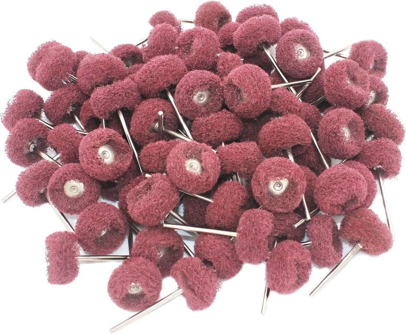 Fine Abrasive Wheel Brush Polishing Buffing Wheels Sanding Rust Remove