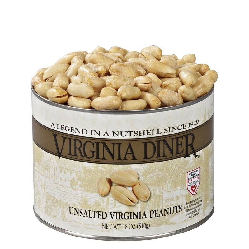 Virginia's Finest Gourmet Peanuts - 18 Oz Can, Natural & Preservative Free gallery