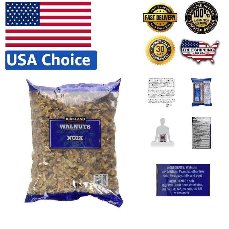 Signature 48 Ounce Raw Walnuts – Nutritious Delight for Health Lovers