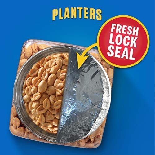 Dry Roasted Peanuts Lightly Salted 34.5 oz Jar Resealable Airtight Container gallery